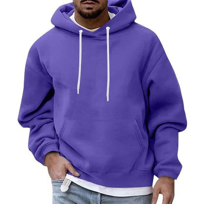 Men's Oversized Hoodie Long-Sleeve Pullover 6
