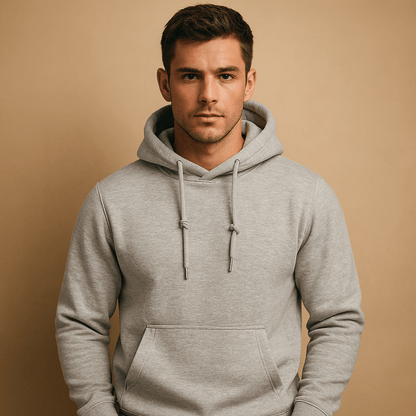 Men's Pullover Hoodie | Casual Drawstring Sweatshirt 0