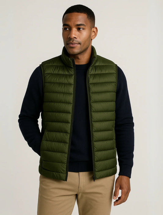 Men's Quilted Bodywarmer Lightweight Insulated Gilet 0