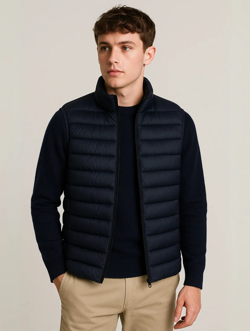 Men's Quilted Bodywarmer Lightweight Insulated Gilet 6