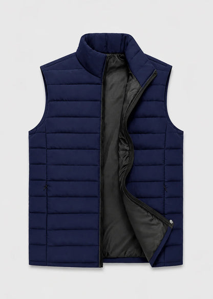 Men's Quilted Bodywarmer Vest Lightweight Warm Casual 0