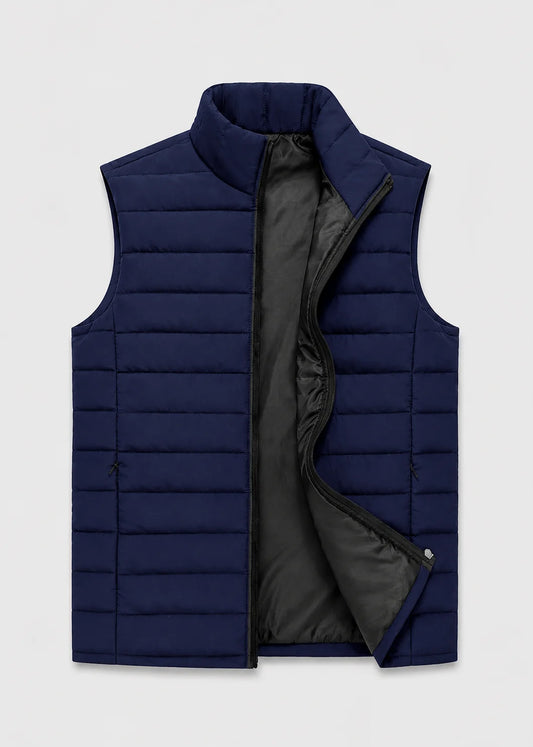 Men's Quilted Bodywarmer Vest Lightweight Warm Casual 0