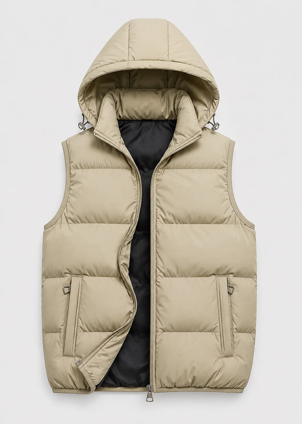 Men's Quilted Hooded Gilet | Lightweight Insulated Bodywarmer 11