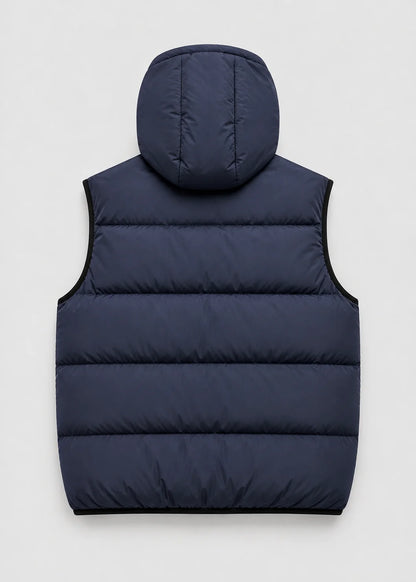 Men's Quilted Hooded Gilet | Lightweight Insulated Bodywarmer 4