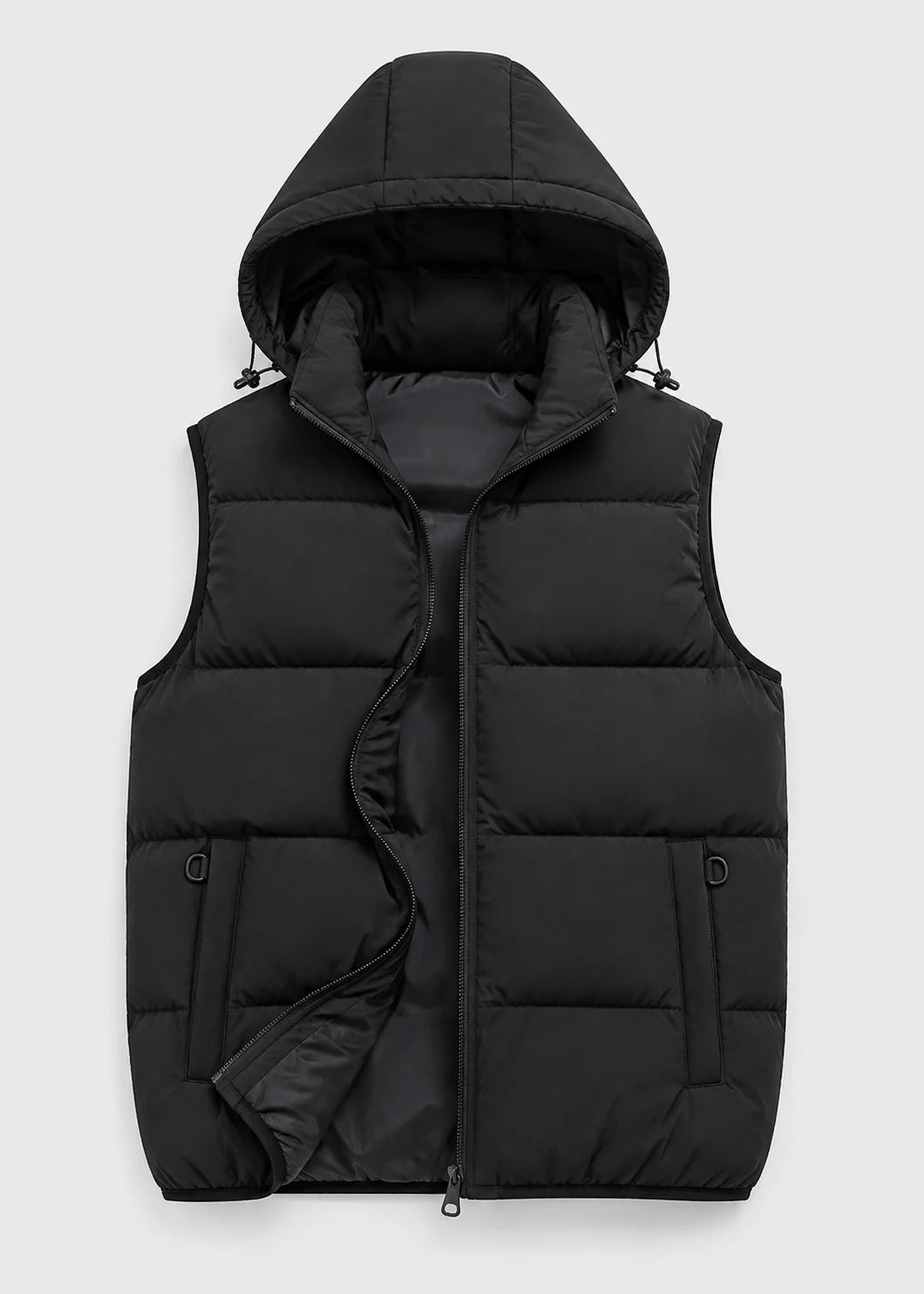 Men's Quilted Hooded Gilet | Lightweight Insulated Bodywarmer 9