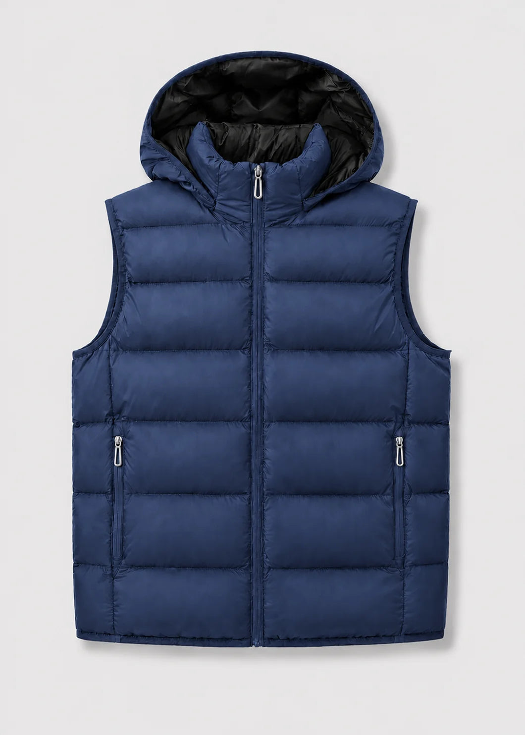 Men's Quilted Padded Bodywarmer Vest | Insulated Zip Front Gilet 0