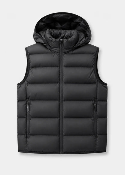 Men's Quilted Padded Bodywarmer Vest | Insulated Zip Front Gilet 2