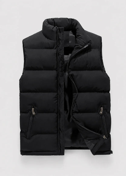 Men's Quilted Padded Bodywarmer | Insulated Sleeveless Vest 2
