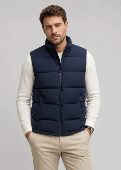 Men's Quilted Padded Bodywarmer | Insulated Sleeveless Vest 6