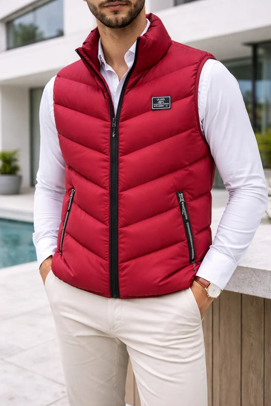 Men's Quilted Padded Gilet | Lightweight Insulated Bodywarmer 0