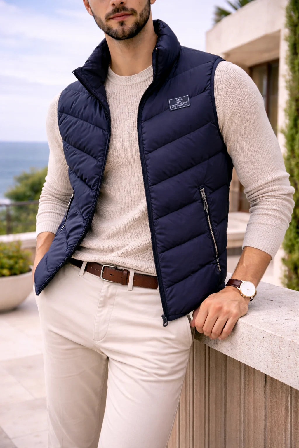 Men's Quilted Padded Gilet | Lightweight Insulated Bodywarmer 2