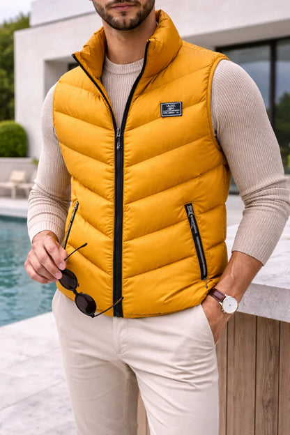 Men's Quilted Padded Gilet | Lightweight Insulated Bodywarmer 3