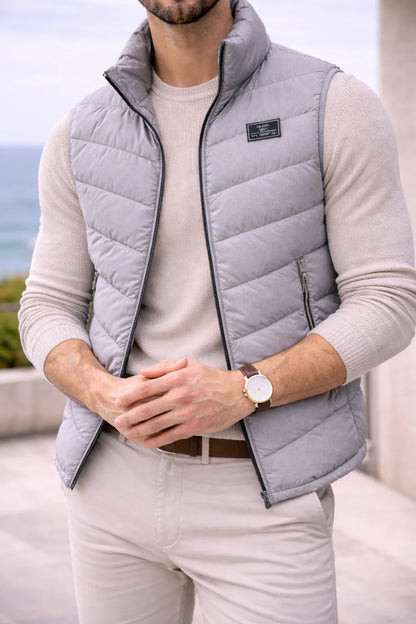 Men's Quilted Padded Gilet | Lightweight Insulated Bodywarmer 5