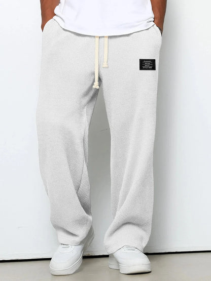 Men's Relaxed Fit Trousers | Adjustable Waist Breathable Fabric 2
