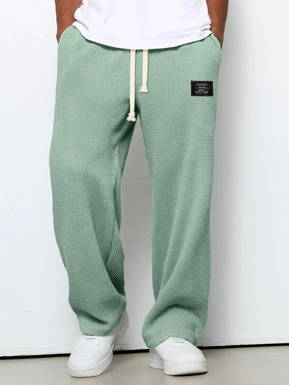 Men's Relaxed Fit Trousers | Adjustable Waist Breathable Fabric 5