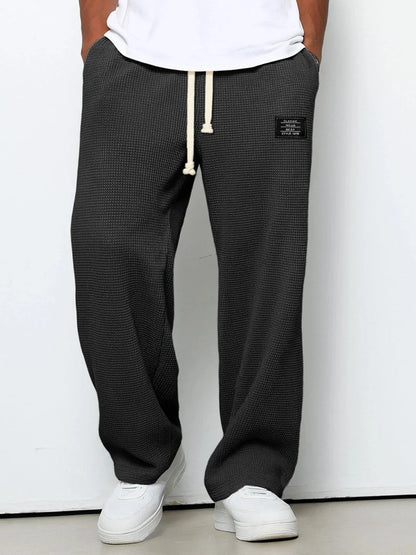 Men's Relaxed Fit Trousers | Adjustable Waist Breathable Fabric 7