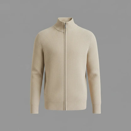 Men's Slim-Fit Zip Cardigan | Men's Cardigan Sweater 0