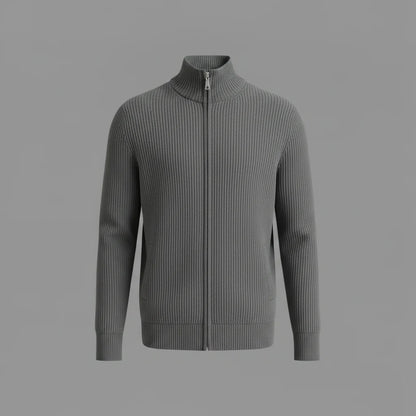 Men's Slim-Fit Zip Cardigan | Men's Cardigan Sweater 5