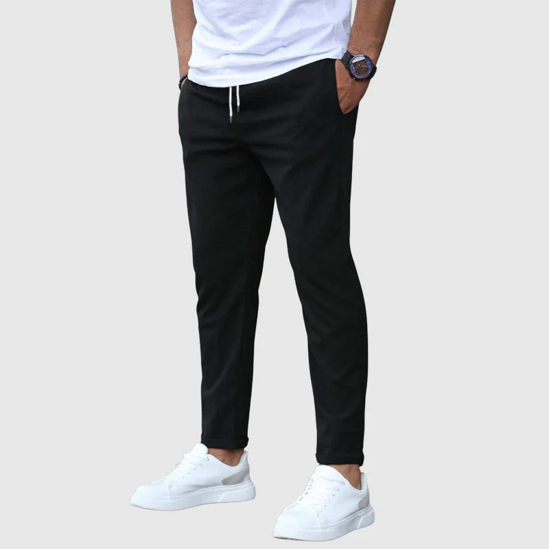 Men's Slim Fit Stretch Drawstring Pants 1