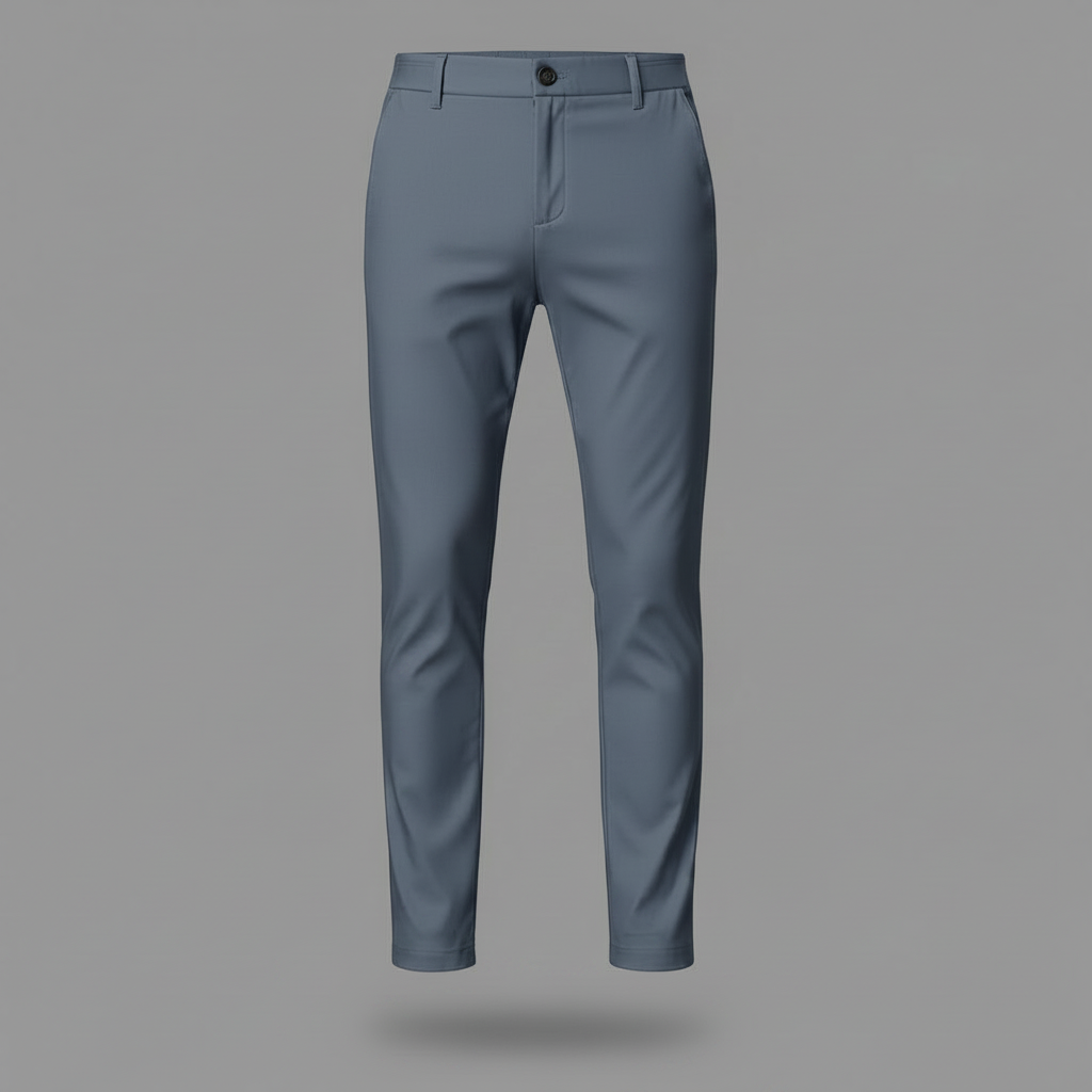 Men's Slim Fit Stretch Trousers 6