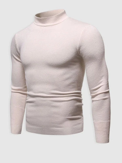 Men's Slim Fit Turtleneck Sweater | Knit Pullover 2