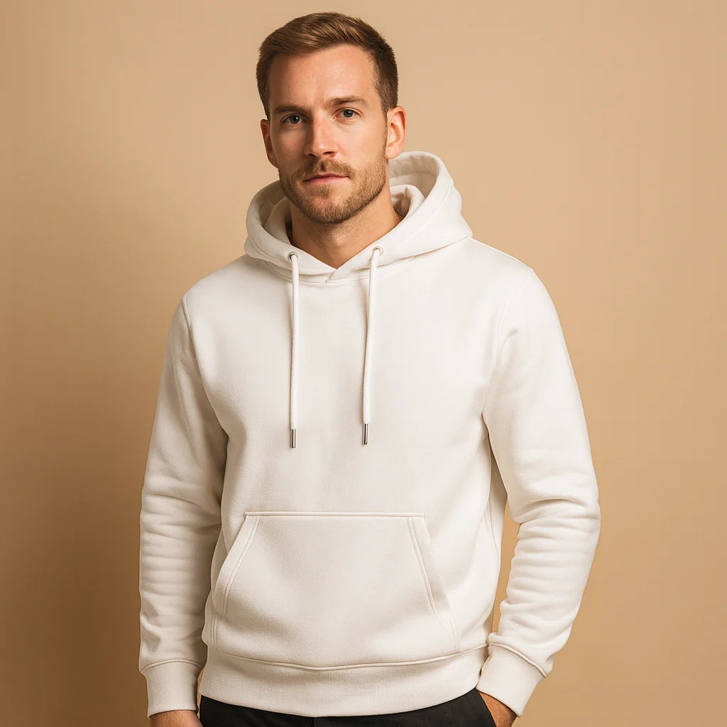 Men's Soft Pullover Hoodie with Kangaroo Pocket Casual 9