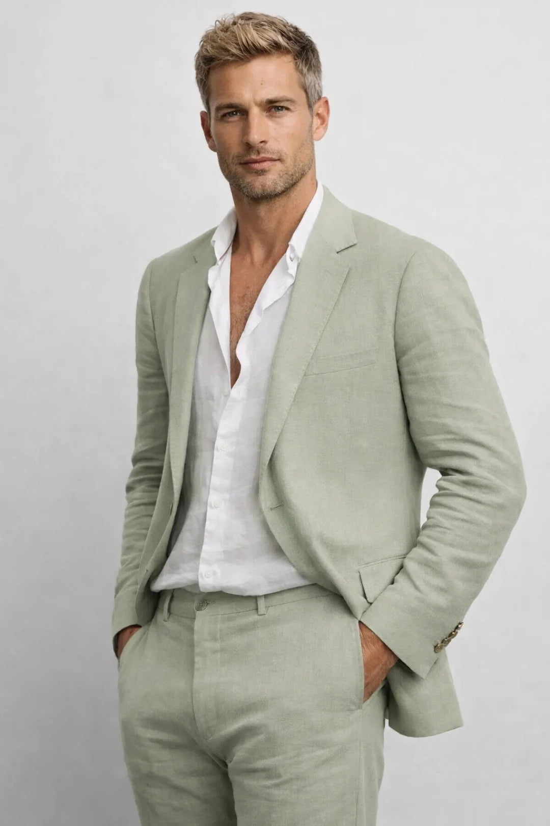 Men's Suit | Tailored Two-Piece Blazer and Trouser Set 0