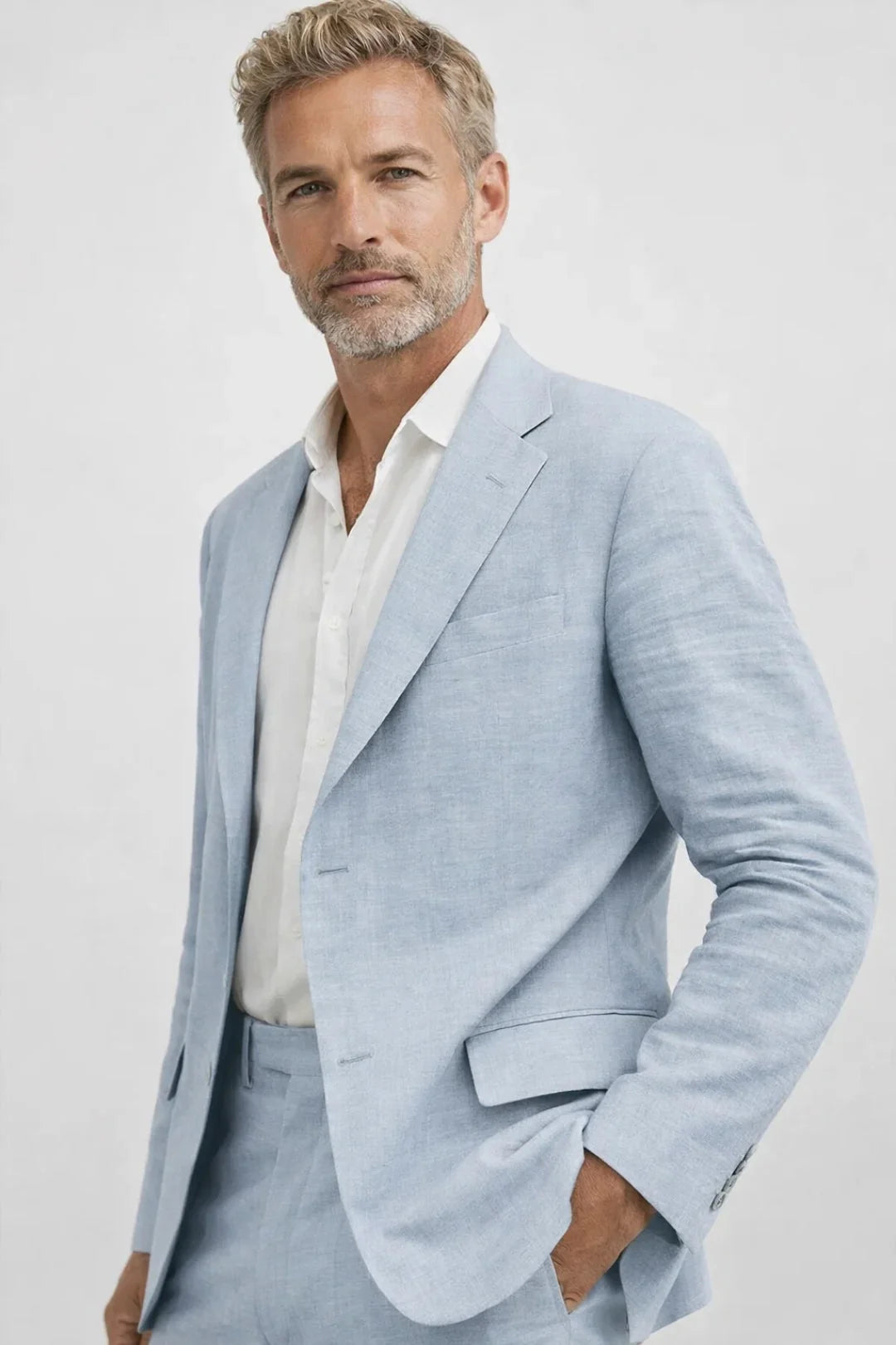 Men's Suit | Tailored Two-Piece Blazer and Trouser Set 1