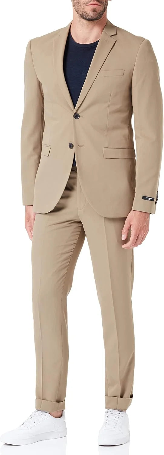 Men's Super-Slim Two-Piece Suit | Formal Wedding Suit for Men 1
