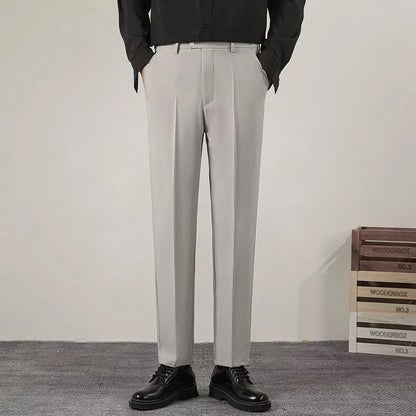 Men's Tailored Trousers | Smart Casual Office Pants 10