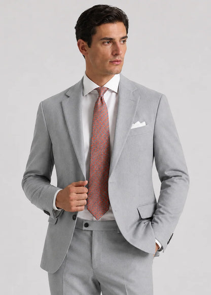 Men's Tailored Two-Piece Wedding Suit Formal Occasion 2