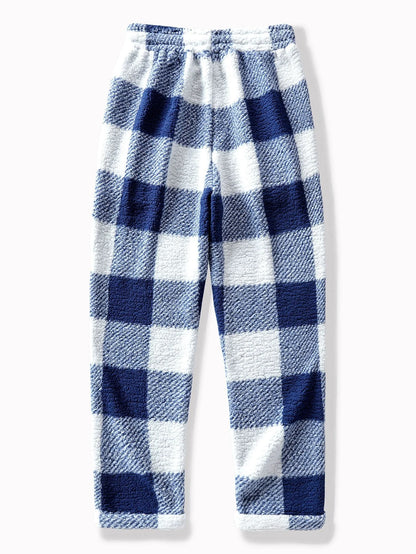 Men's Teddy Fleece Lounge Pants | Cozy Sleep Pants for Winter 3