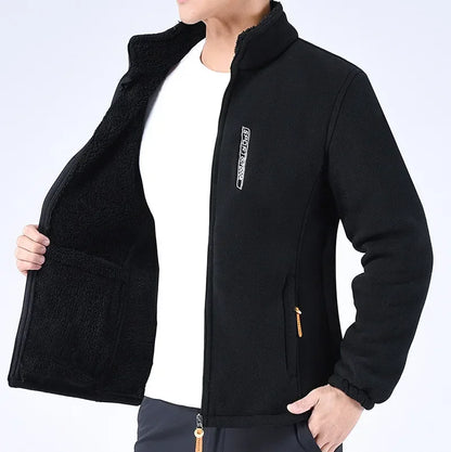 Men's Thick Fleece Jacket | Insulated Winter Coat 2