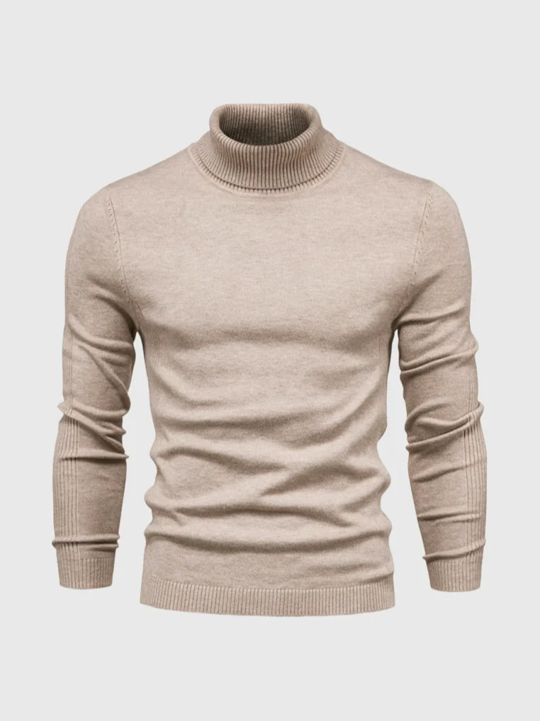 Men's Turtleneck Sweater | Slim-Fit Fine-Knit Design 6