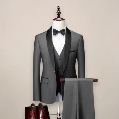 Men's Tuxedo Suit | Tailored Three-Piece Formalwear 3