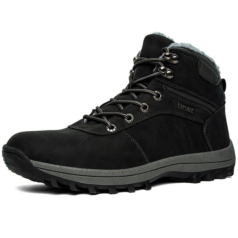 Men's Winter Hiking Boots with Plush Lining 1