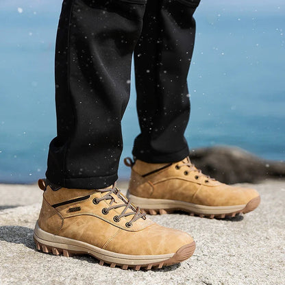 Men's Winter Hiking Boots with Plush Lining 5