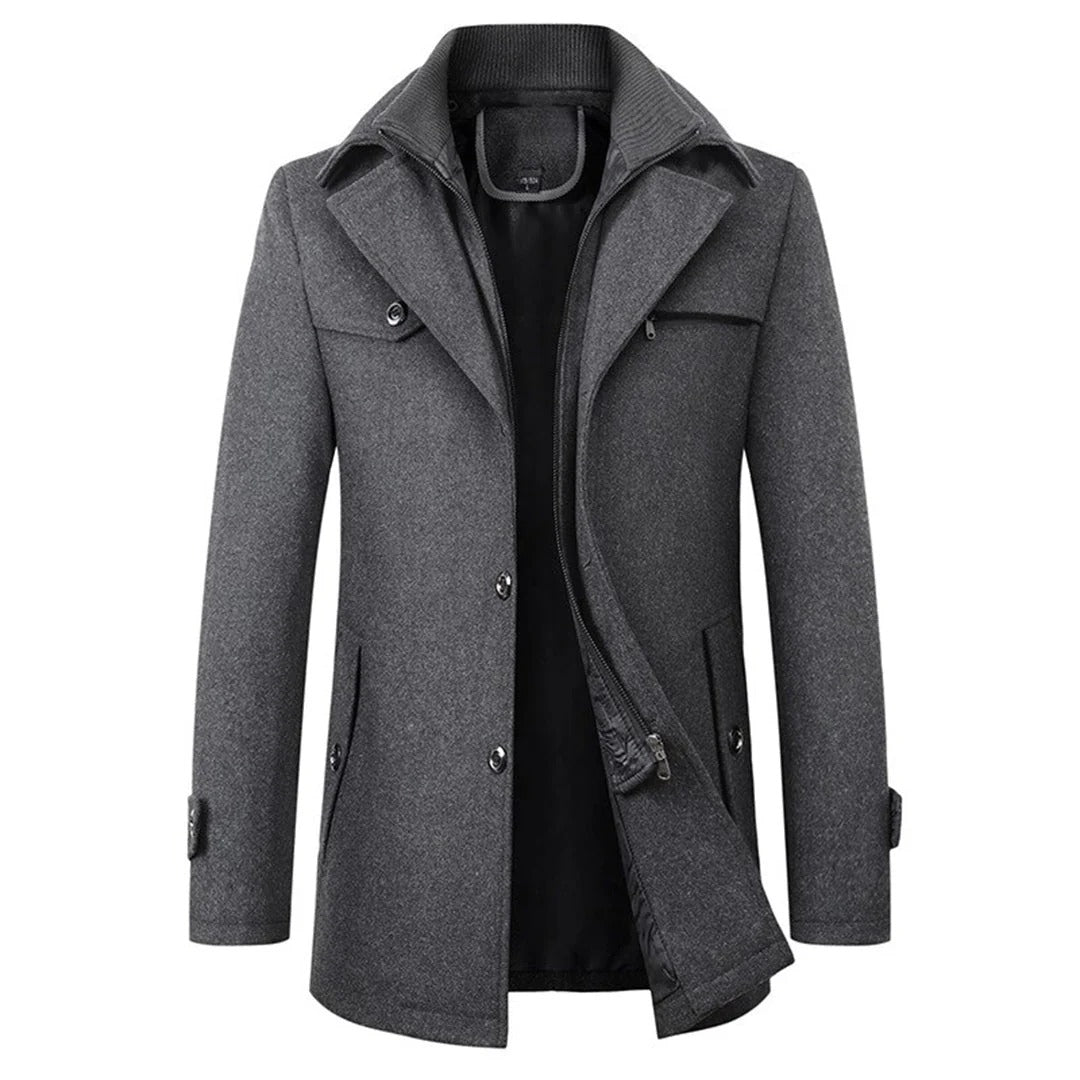 Men's Wool Overcoat | Men's Winter Coat 3
