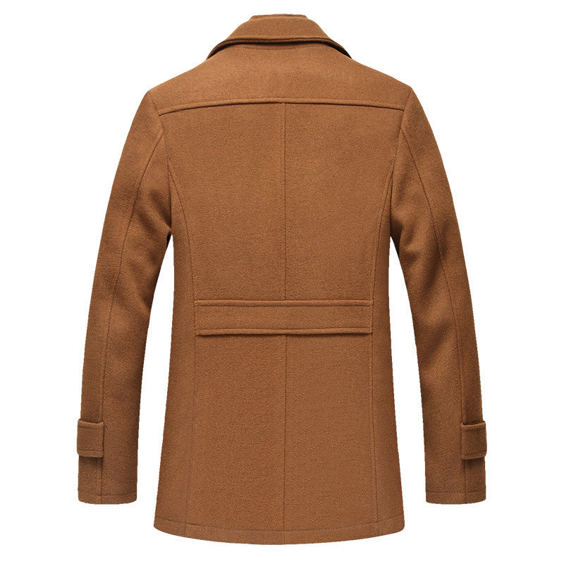 Men's Wool Overcoat | Men's Winter Coat 4
