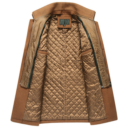 Men's Wool Overcoat | Men's Winter Coat 5