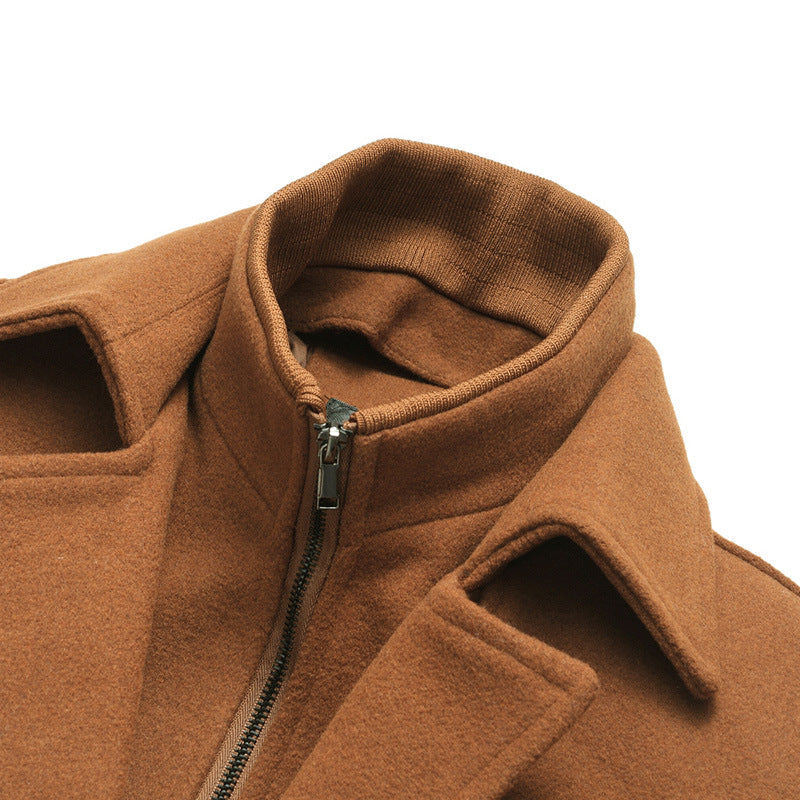 Men's Wool Overcoat | Men's Winter Coat 6