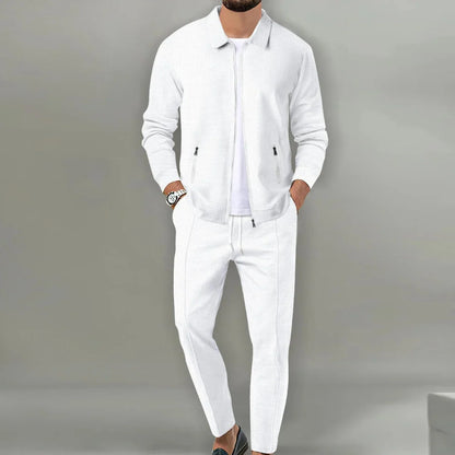 Men's Zip-Up Two Piece Set | Casual Co-Ord Suit 3