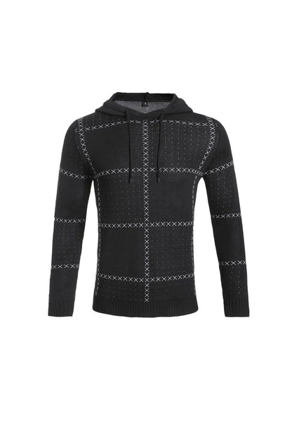 Men's Zip Cardigan | Textured Knit Layer with Stand Collar 13