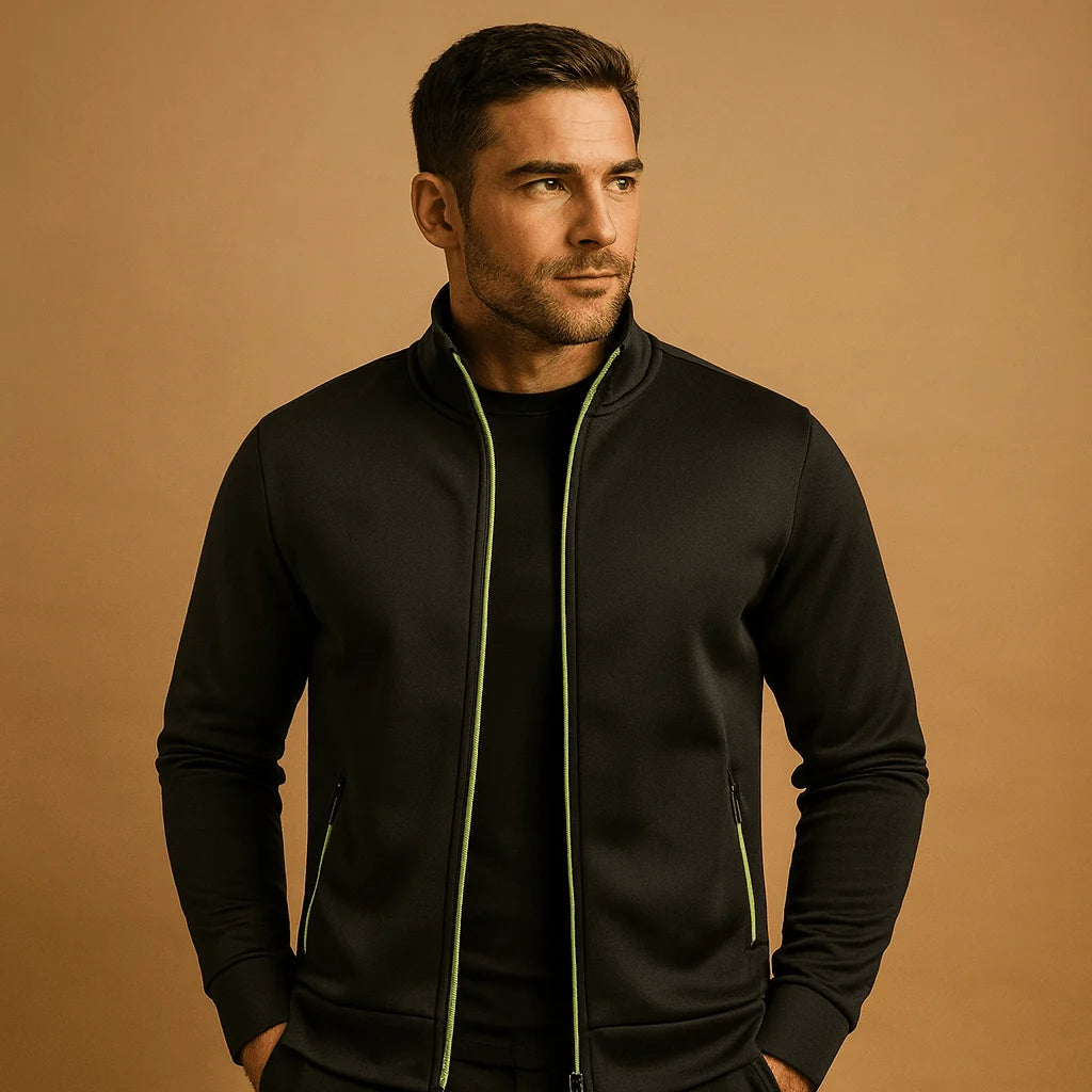 Men's Zip Up Cardigan | Lightweight Full-Zip Midlayer Sweater 3