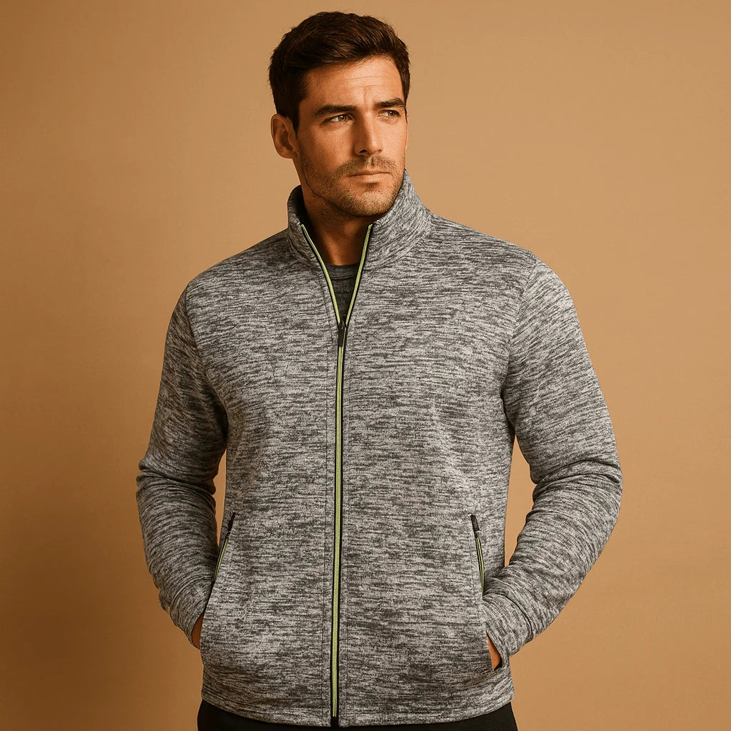 Men's Zip Up Cardigan | Lightweight Full-Zip Midlayer Sweater 4