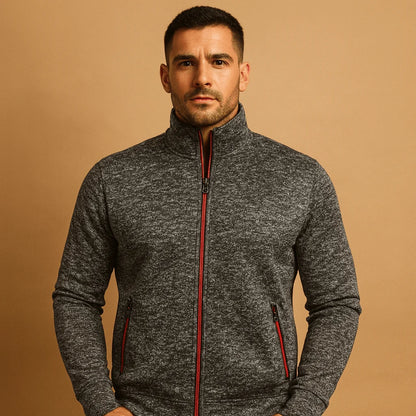 Men's Zip Up Cardigan | Lightweight Full-Zip Midlayer Sweater 5