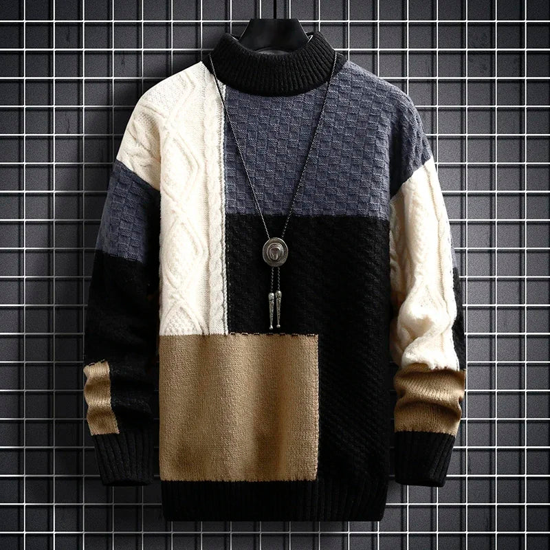 Metro Knit Sweater | Wool Blend Pullover 1