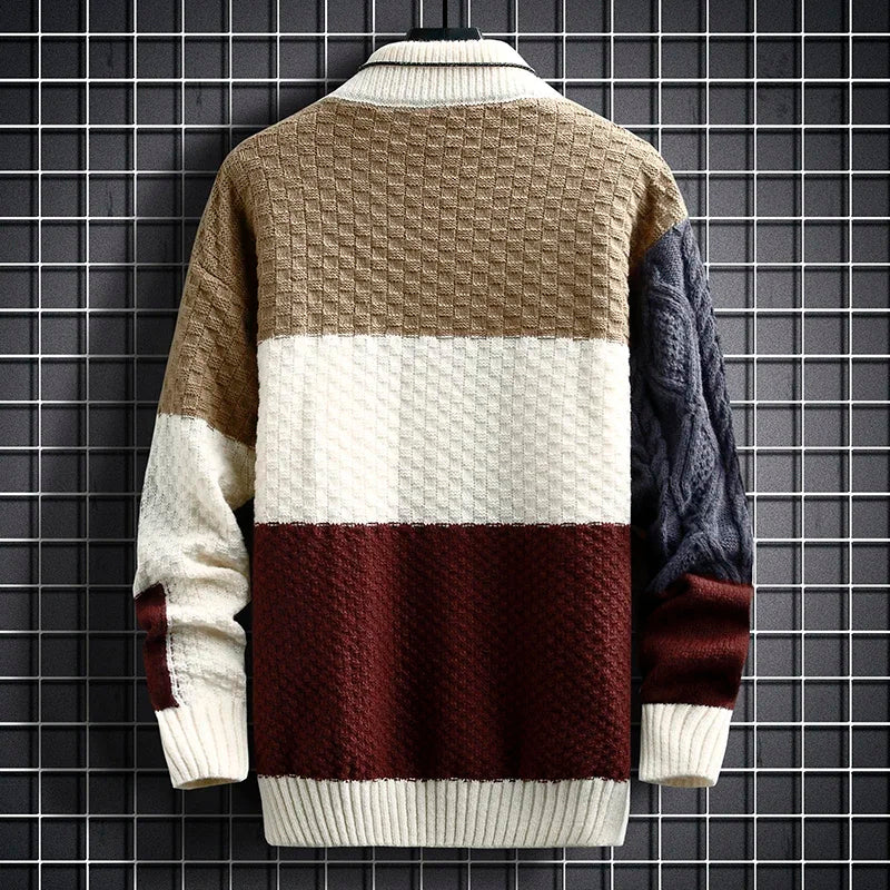 Metro Knit Sweater | Wool Blend Pullover 2