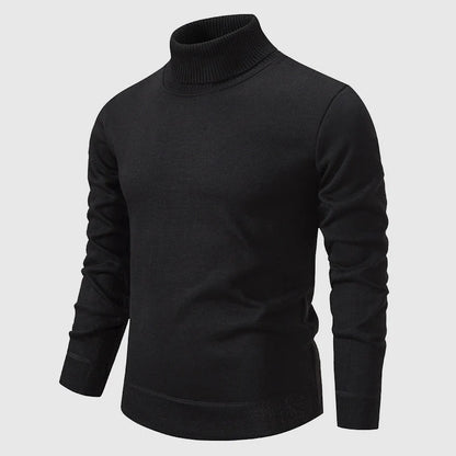 Modern Turtleneck Sweater | Soft Knit Poly-Blend 1