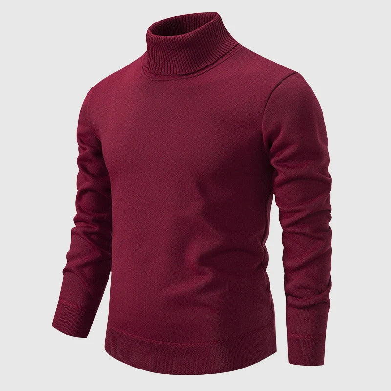 Modern Turtleneck Sweater | Soft Knit Poly-Blend 3